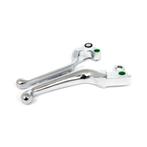 1982-1995 HANDLEBAR LEVER KIT, WIDE BLADE CHROME, Ophalen of Verzenden, Nieuw