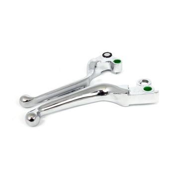 1982-1995 HANDLEBAR LEVER KIT, WIDE BLADE CHROME beschikbaar voor biedingen