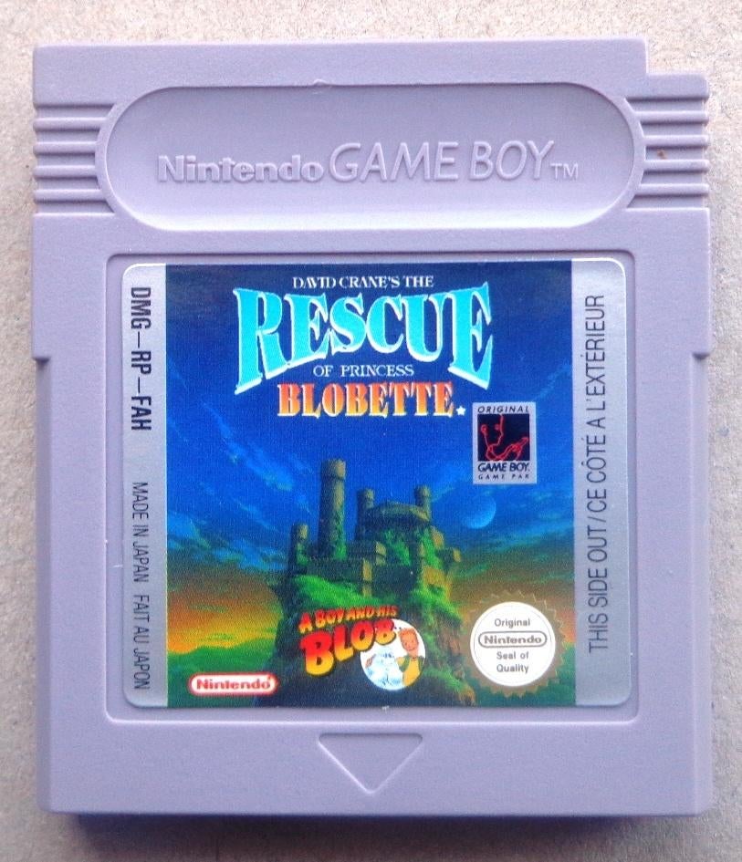 Rescue of Princess Blobette voor de Nintendo Gameboy, Avontuur en Actie, Gebruikt, 1 speler, Ophalen of Verzenden