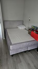 Boxspring Isabella 140x200, Ophalen, Beige, Tweepersoons, 140 cm