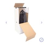 3 x garderobe / hang verhuisdoos, Ophalen, 40 tot 60 cm, Opvouwbaar, 50 cm of meer