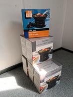 Tafelwok 6 stuks, Huis en Inrichting, Keuken | Potten en Pannen, Ophalen of Verzenden, Zo goed als nieuw, Wok