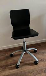 Burostoel voor puber kamer, Ophalen, Zo goed als nieuw, Zwart