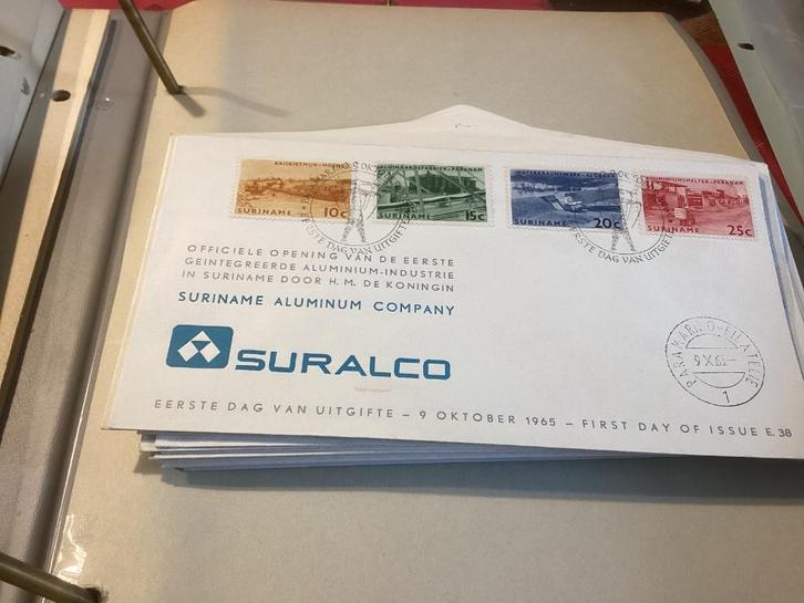 No4647 Suriname E38 anders Heb ook van Nederland jaargangen, Postzegels en Munten, Postzegels | Eerstedagenveloppen, Onbeschreven