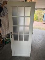 Hardhouten binnendeuren 2x, Doe-het-zelf en Verbouw, Deuren en Horren, Ophalen, Gebruikt, 80 tot 100 cm, Binnendeur