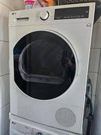 LG droger met garantie, Ophalen, 8 tot 10 kg, Zo goed als nieuw, Voorlader