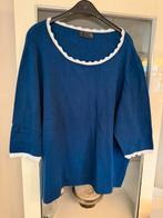 Trui maat 52/54 blauw wit BPC, Kleding | Dames, Blauw, Trui of Vest, Ophalen of Verzenden, Zo goed als nieuw