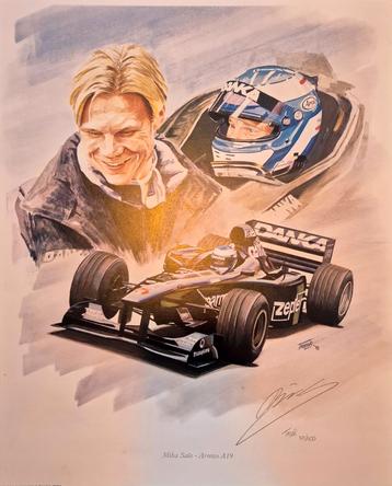 Mika Salo – Arrows A19 (1998) – gesigneerde limited edition  beschikbaar voor biedingen