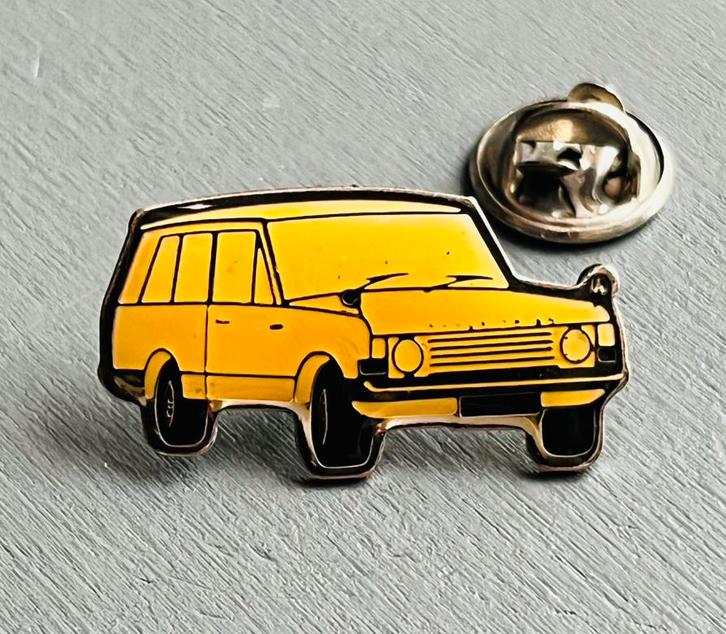 Land Rover classic pin, Verzamelen, Speldjes, Pins en Buttons, Zo goed als nieuw, Ophalen of Verzenden