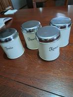 Vintage Brabantia Kruidenpotjes - Set van 4, Ophalen of Verzenden, Gebruikt