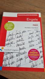 Basisvaardigheden Engels - PABO, Boeken, Ophalen of Verzenden