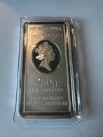 250 gram muntbaar St Helena 2021, Postzegels en Munten, Edelmetalen en Baren, Ophalen of Verzenden, Zilver