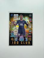 Neymar match attax 100 club psg 21/22, Ophalen of Verzenden, Zo goed als nieuw, Meerdere plaatjes