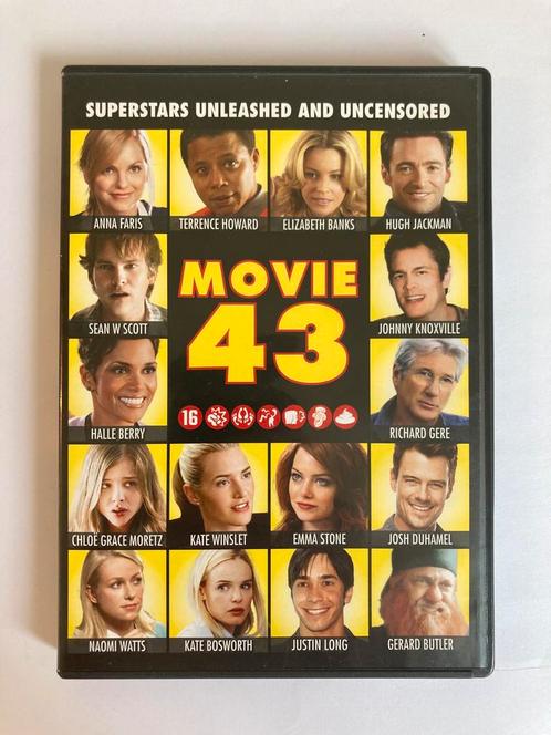 Movie 43, 2013 / DVD / Uncensored, Cd's en Dvd's, Dvd's | Komedie, Zo goed als nieuw, Overige genres, Vanaf 16 jaar, Ophalen of Verzenden