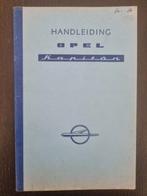 Handleiding Opel Kapitein 1960-64, Ophalen of Verzenden, Gebruikt