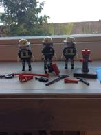 Playmobil 5366 Trio brandweermannen, Ophalen of Verzenden, Zo goed als nieuw, Complete set