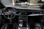 Audi Q8 55 TFSI e S-line|Pano|Leder|21''|ACC|Black Optik, Auto's, Audi, Automaat, Gebruikt, Euro 6, Bedrijf