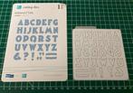 Snijmal Alfabet — Lifestyle Crafts — Manhattan, Ophalen of Verzenden, Gebruikt, Frame of Mal, Overige merken
