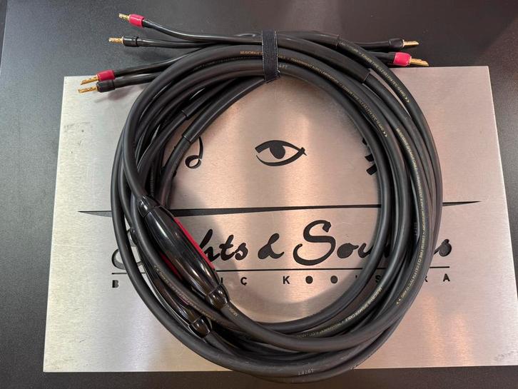 Transparent Musicwave luidsprekerkabels 3.65mtr, Audio, Tv en Foto, Audiokabels en Televisiekabels, Gebruikt, Luidsprekerkabel