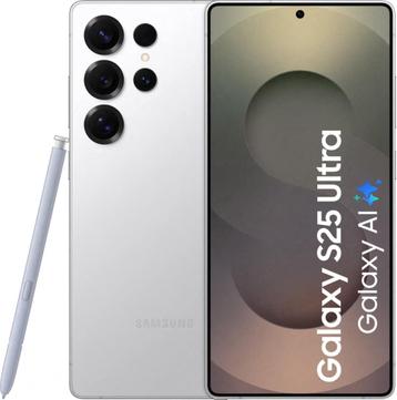 Samsung Galaxy S25 Ultra 5G - 256GB - Titanium White Silver beschikbaar voor biedingen
