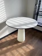Ronde tafel trespa blad en water in de voet, Huis en Inrichting, Tafels | Eettafels, Ophalen, Overige materialen, Gebruikt, 50 tot 100 cm