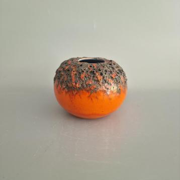 Vintage West-Duitse Fat Lava vaas. Otto keramik, beschikbaar voor biedingen