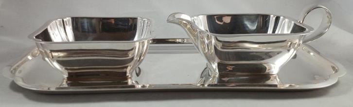 Zilveren Roomstel 26,5 cm antiek 835  zilver, Antiek en Kunst, Antiek | Goud en Zilver, Zilver, Ophalen of Verzenden