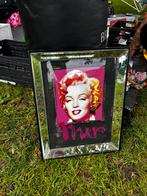Fotolijst met Marilyn Monroe, Huis en Inrichting, Woonaccessoires | Lijsten, Ophalen, Zo goed als nieuw, Hout, Minder dan 50 cm