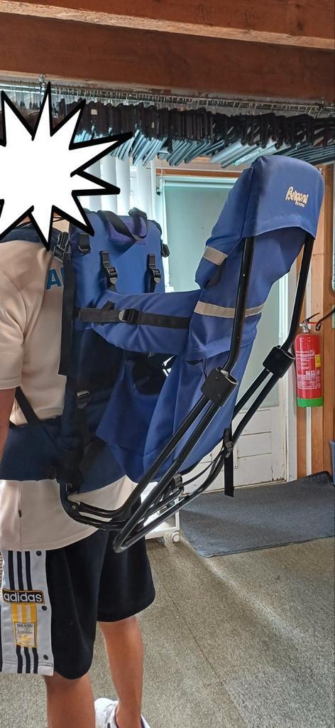 Rugdrager van Bergans of Norway, Kinderen en Baby's, Babydragers en Draagdoeken, Gebruikt, Overige typen, Rug, Ophalen of Verzenden
