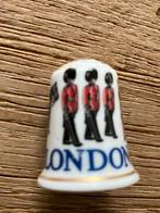 Vingerhoedje Londen Souvenir, Ophalen of Verzenden, Gebruikt, Porselein, Buitenland
