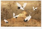 Kraanvogel behang Nieuw 260 x 384, Ophalen of Verzenden