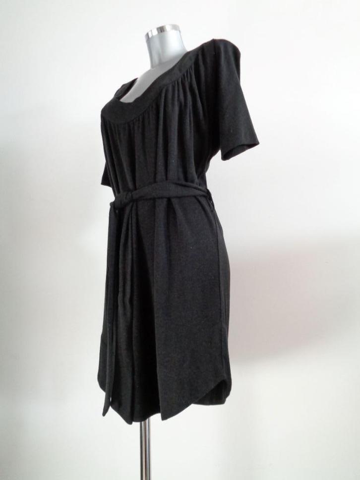 Ilja Visser designer jurk, wol combinatie, maten S + M NIEUW, Kleding | Dames, Jurken, Nieuw, Overige kleuren, Knielengte, Verzenden