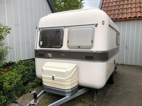 Biod 350 TL bouwjaar 1983 met voortent en luifel, Caravans en Kamperen, Caravans, Particulier, tot en met 2, 500 - 750 kg, Rondzit