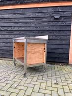 RVS Koffiebar / Werkbank op Wielen, Ophalen