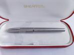Sheaffer vulpen met medium punt in sheaffer doosje, Verzamelen, Pennenverzamelingen, Sheaffer, Gebruikt, Met doosje, Ophalen of Verzenden
