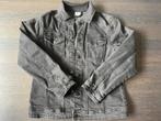 Spijkerjas Hema zwart maat 134/140, Kinderen en Baby's, Kinderkleding | Maat 98, Ophalen of Verzenden, Zo goed als nieuw, Hema