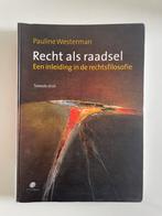 Recht als raadsel tweede druk, Boeken, Ophalen of Verzenden, Zo goed als nieuw, WO