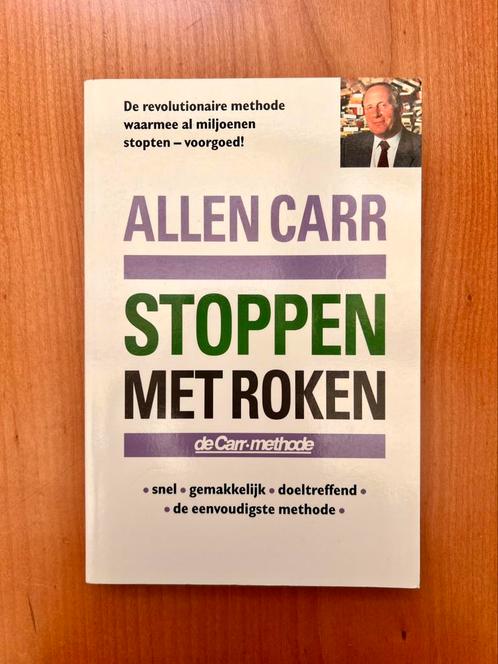 Allen Carr, Stoppen met roken, ongelezen, Boeken, Gezondheid, Dieet en Voeding, Zo goed als nieuw, Gezondheid en Conditie, Ophalen of Verzenden