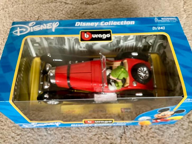 Disney auto’s Bburago verzameling, Hobby en Vrije tijd, Modelauto's | 1:24, Nieuw, Auto, Bburago, Ophalen