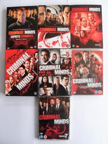 Criminal Minds - seizoen 1 2 3 4 5 6 7 (originele dvd's)  beschikbaar voor biedingen