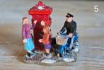 Kerstdorp Figuur: Brievenbus met PTT Postbode, Ophalen of Verzenden, Gebruikt