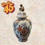 Delfts Blauw Vaas met Deksel, Ophalen of Verzenden