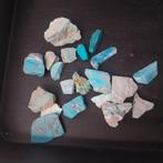 Partij kleine turkoois stukjes, Ophalen of Verzenden, Zo goed als nieuw