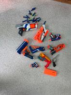 Nerf pistolen, pijltjes, klappertjespistool en speelgoed., Ophalen, Gebruikt