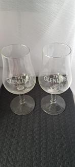 THE GLENLIVET glazen op voet 13 cm hoog, Ophalen of Verzenden, Borrel- of Shotglas, Zo goed als nieuw