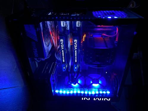 3XS Custom PC - i7 6900K - 2x EVGA GeForce GTX 1080, Computers en Software, Desktop Pc's, Gebruikt, 3 tot 4 Ghz, SSD, 32 GB, Gaming