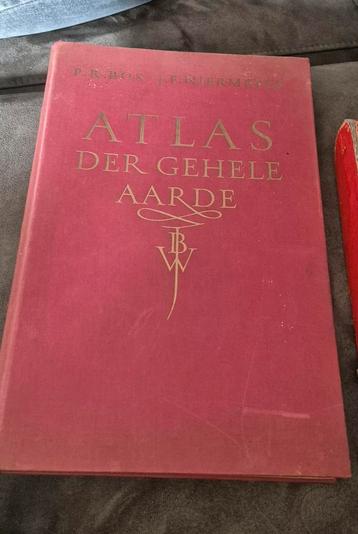 Bos atlas der gehele aarde 1955 beschikbaar voor biedingen