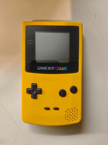 Gameboy Color geel van Nintendo beschikbaar voor biedingen