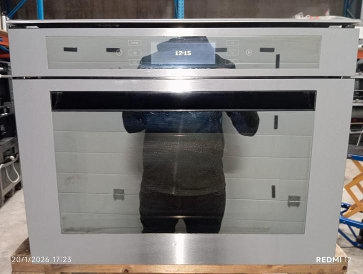 Bauknecht combimagnetron (greeploos)bmtms 9145 ixl, Witgoed en Apparatuur, Ovens, Gebruikt, Inbouw, Oven met grill, Minder dan 45 cm