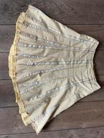 Noa Noa rok mosterd met roosjes XS 34, Ophalen of Verzenden, Gedragen, Maat 34 (XS) of kleiner